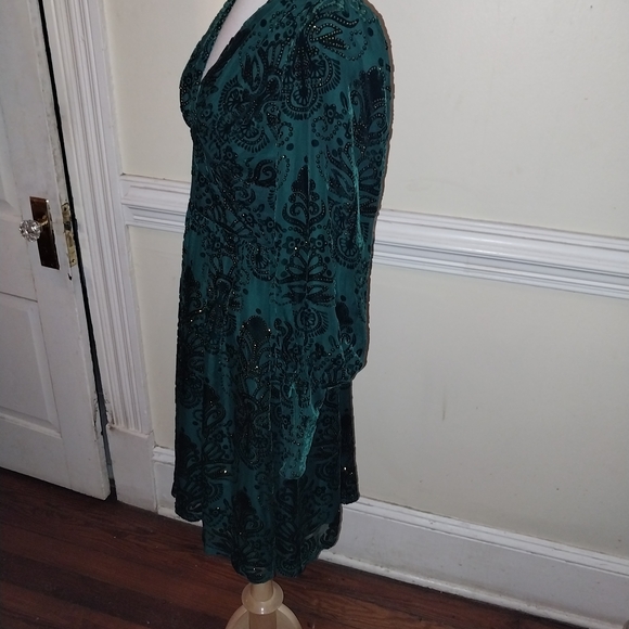 Trashy Diva Baroque Velvet Dress 4 Nwt - Picture 5 of 5